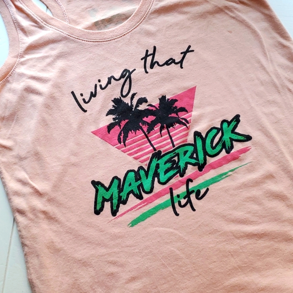 Living that Maverick Life Crossfit Tank